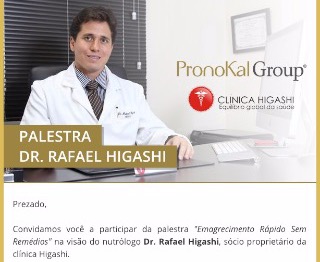 Palestra no Rio de Janeiro sobre Emagrecimento Rápido Sem Remédios com Dr. Rafael Higashi